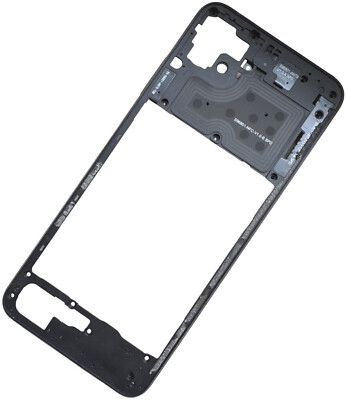 Original Samsung Galaxy A22 5G Mittelrahmen Gehäuse Middle Frame mit NFC Black