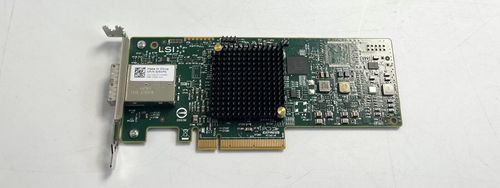 J91FN Dell LSI 9300-8E Dual Port 12Gb SAS Host Bus Adapter Low Profile - 第 1/3 張圖片