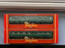 2 x R441 Hornby 00 SR Composite Corridor Coach 1384 No Boxed
