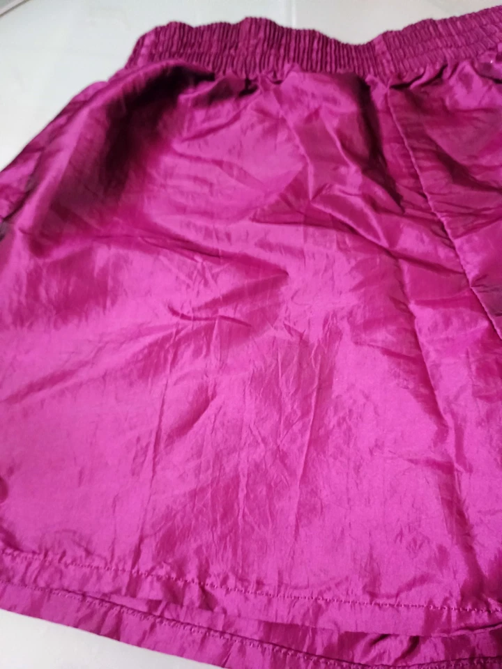 Pantalones Cortos Vintage Años 80/90 Pacific Connections Púrpura Metálico XL Foto 2 de 4