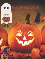 Malbuch Halloween FüR Kinder 4-12 Jahre, Ausmalbuch, Kreativbuch