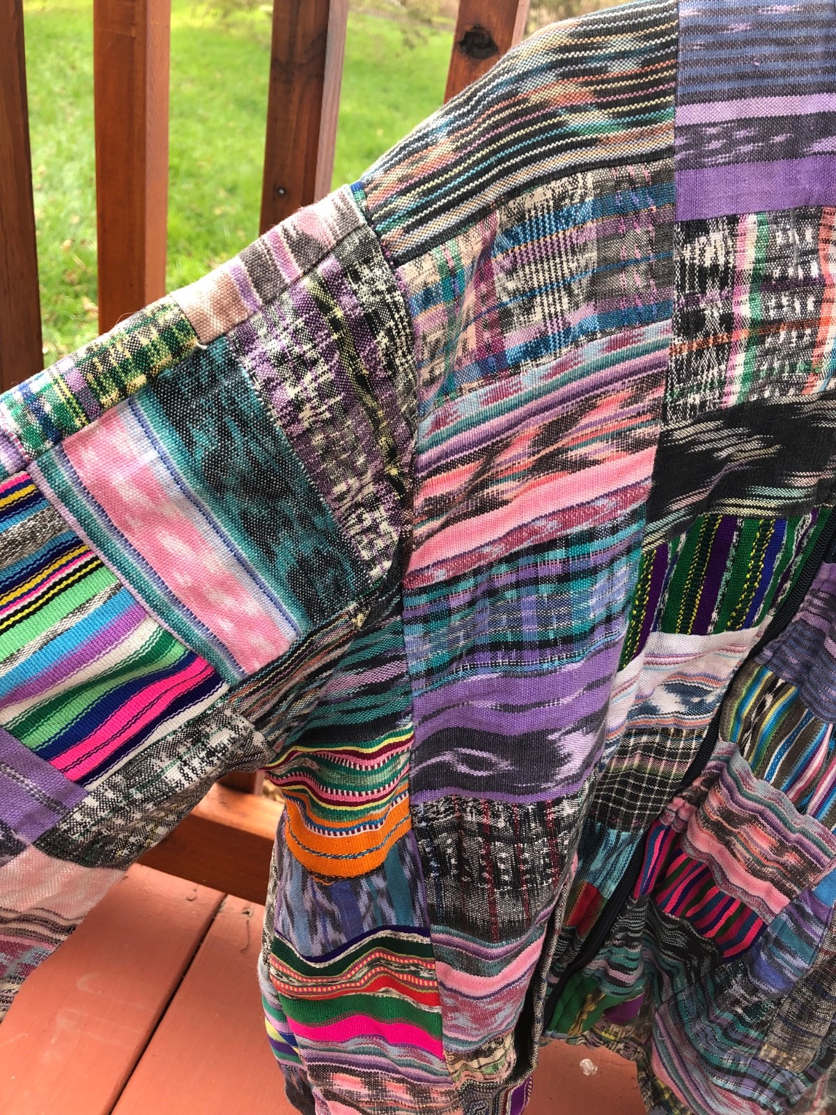 Patchwork JACKET COAT Bangladesh BOHO HIPPIE size… - image 7