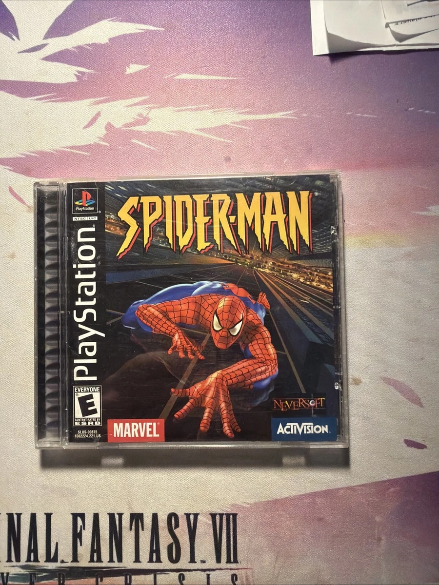 Spider-Man Sony PlayStation 1 NTSC-U/C (US/CA) Video Games for