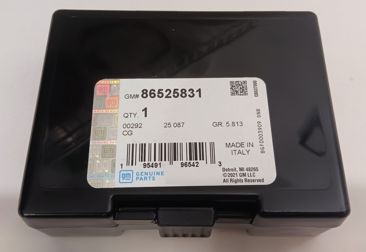 New In Package GM Chrome Wheel Locks 86525831 - 83XX Key Codes | eBay