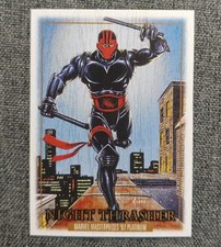 2024 Marvel Masterpieces 92 Platinum Wood #63 Night Thrasher