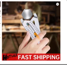 Bolt Size Finder Keychain Portable Nut & Bolt Thread Identifier Gauge