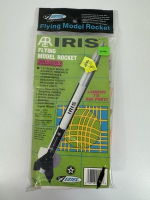 VINTAGE Estes IRIS Flying Model Rocket #2007  Factory Sealed  Skill Level 2