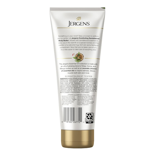 Sandalwood Body Butter Lotion, Moisturizer Infused with Sandalwood Essential Oil - Picture 2 of 12