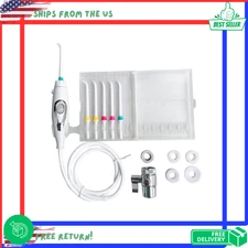 Water Flosser for Family Use, Oral Irrigator Non-Electric Safe Adjustable Faucet