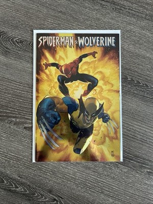 SPIDER-MAN and WOLVERINE #1 - DIKE RUAN FOIL VARIANT COVER - MARVEL COMICS/2025