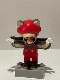 KNEX  Mario  Mini Figures  K'NEX Lot of 7 Racoon Mario, Cat Mario, Cat Peach