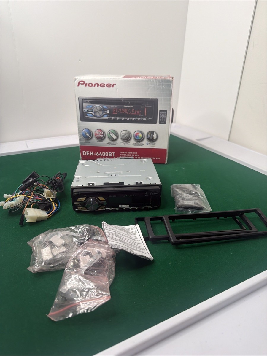 Pioneer DEH-6400BT CD Player/MP3 In Dash Receiver for sale online