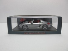 Spark 1/43  Porsche Boxster Spyder 2015 silver metallic 342103