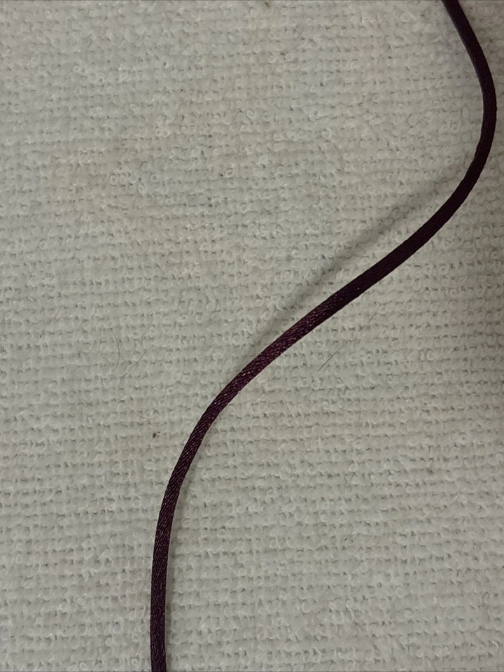 Auténtico Brazalete Cartier Cuerda Carmesí Repuesto Amor Trinidad 78cm Foto 4 de 4