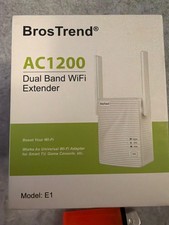 New in Box BrosTrend AC1200 Ethernet to Wi-Fi Adapter
