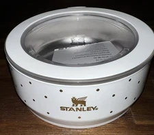 Stanley x Target 24 oz FROST POLKA DOT 3 CUP PET FOOD BOWL - Dog Cat READ 🎄