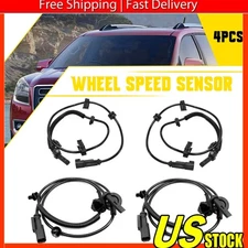 4x Front & Rear Wheel ABS Speed Sensor for Chevrolet Traverse Buick Saturn GMC