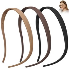 3 Pack Headbands Designed for Eyewear,Flex No Pressure Hairbands for Women Comfo