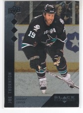 09/10 UD BLACK DIAMOND JOE THORNTON TRIPLE DIAMOND SP #149