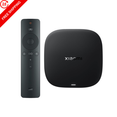 Xiaomi Android Google TV Box S 3rd Gen, 4K UHD Dolby Small, black