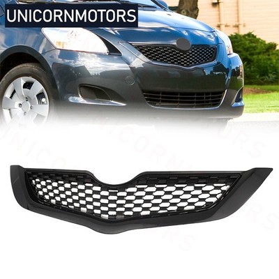 Front Bumper Upper Grille Grill Fit Toyota Yaris Sedan 2009 2010 2021 2012