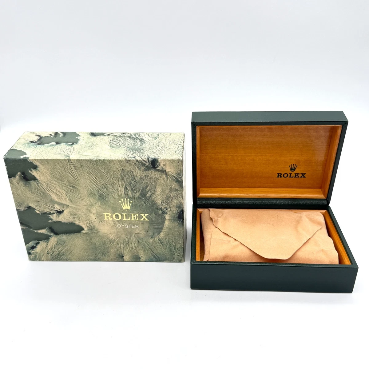 劳力士木质手表盒、表壳与上链器| eBay