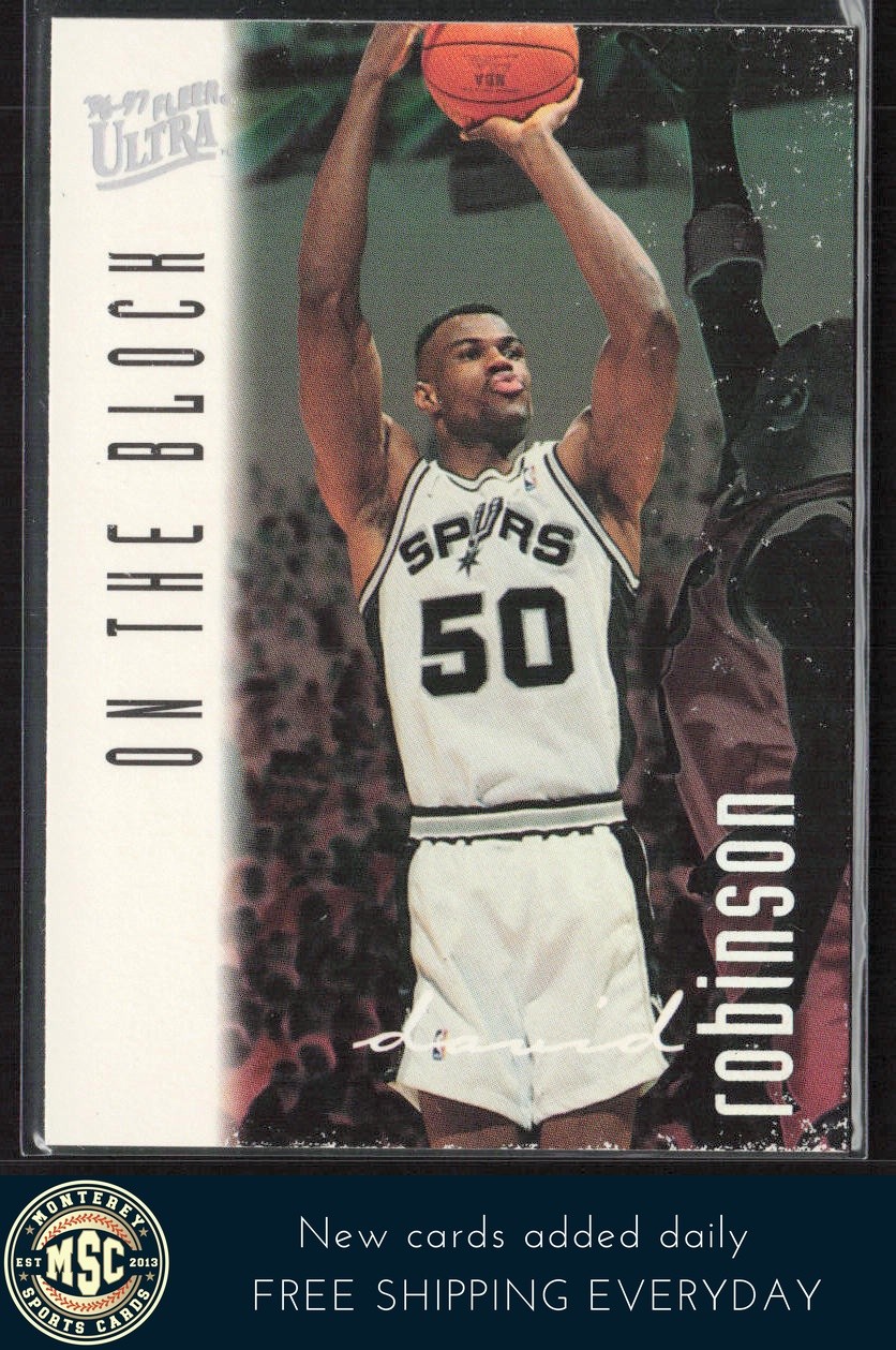 David Robinson 1996-97 Ultra #136 San Antonio Spurs