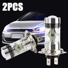 Universal H4 H7 LED Headlight Bulbs 100W High Low Beam Super Bright Fog Lights
