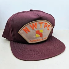 Vintage Northwest Territories Power Corp Patch Canada Trucker Hat Snapback Cap