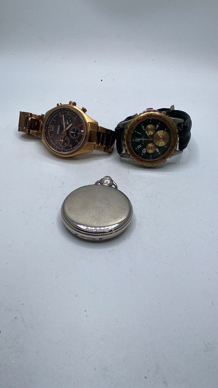 Fossil Men & Women's Watch Bundle 3pcs 201.6g