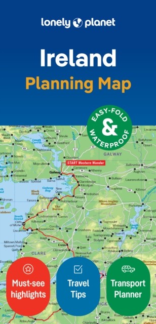 Lonely Planet Ireland Planning Map by Lonely Planet (Sheet map, folded) - Image 3