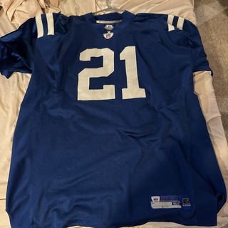 NFL Reebok Bob Sanders #21 Indianapolis Colts Jersey Size 54 XXL