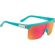 SPY Optic FLYNN 5050 Sunglasses Gloss Teal Happy HD Pink Mirror Lens 3DAY SHIP