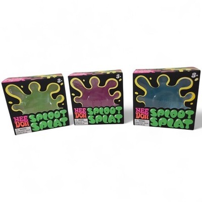 NeeDoh Sploot Splat Random Color : Colors Green,Pink,& Blue 100% AUTHENTIC 1PC *