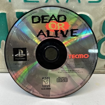 * Dead or Alive (Sony PlayStation 1 PS1, 1998) Disc Only - UNTESTED SCRATCHED