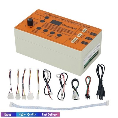 8-In-1 Inverter Refrigerator Detector Pulse Solenoid Valve Tester Screen Display