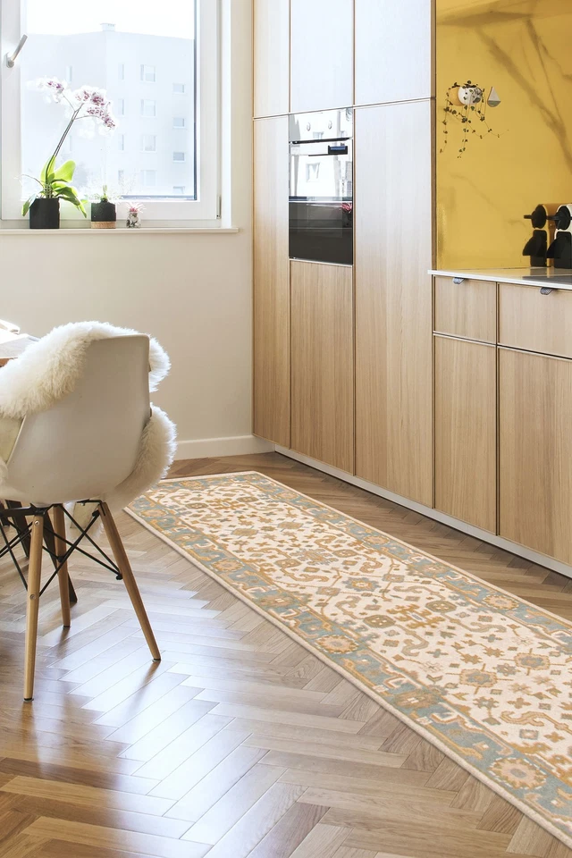 2'8" x 9'10" Vintage Hand-knotted Runner Rug Traditional Oriental Wool Carpet - Image 2 of 4