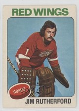1975-76 O-Pee-Chee Jim Rutherford #219 0a5t