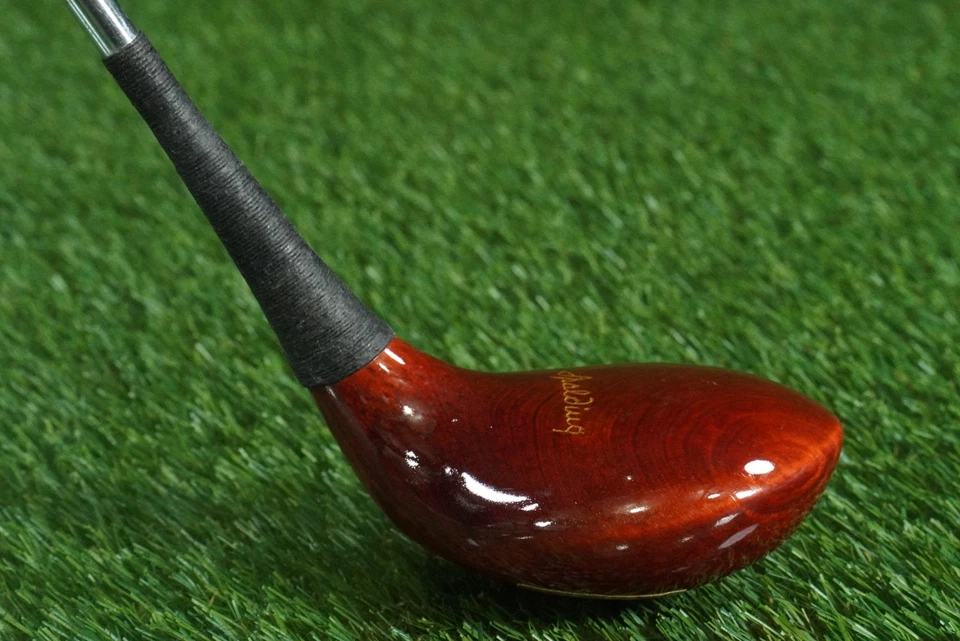 VINTAGE SPALDING PERSIMMON WOOD TOP-FLITE H7094 3 WOOD TRUE TEMPER DYNAMIC RH - Image 3 of 4