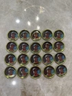 (20) Lot 1990 Topps Baseball Metal Coins Bo Jackson #19 - Kansas City Royals MLB
