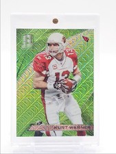 KURT WARNER 2015 SPECTRA NFL GREEN META PRIZM CARDINALS /25 Q4364