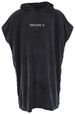 RIP CURL Surf Poncho BRAND HOODED TOWEL Poncho 2026 black/grey Beachwear Overall