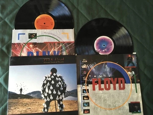 1988 PINK FLOYD “Delicate Sound of Thunder” 2-LP Set Gatefold Columbia VG+