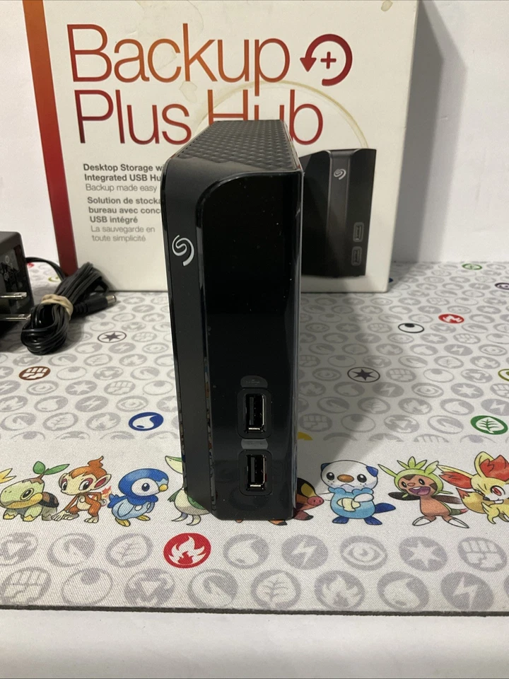 Seagate Backup Plus Hub 6TB Black External Hard Drive - Box - Tested - FastShip! - Image 4 of 4