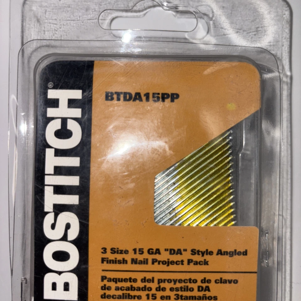 Paquete de proyecto de clavadora con acabado Bostick tamaño 3 15Ga BTDA15PP Foto 2 de 4
