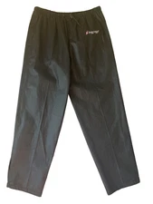 Women's  Frogg Toggs Black Rain Pants Size L Outdoors Hunting Fishing