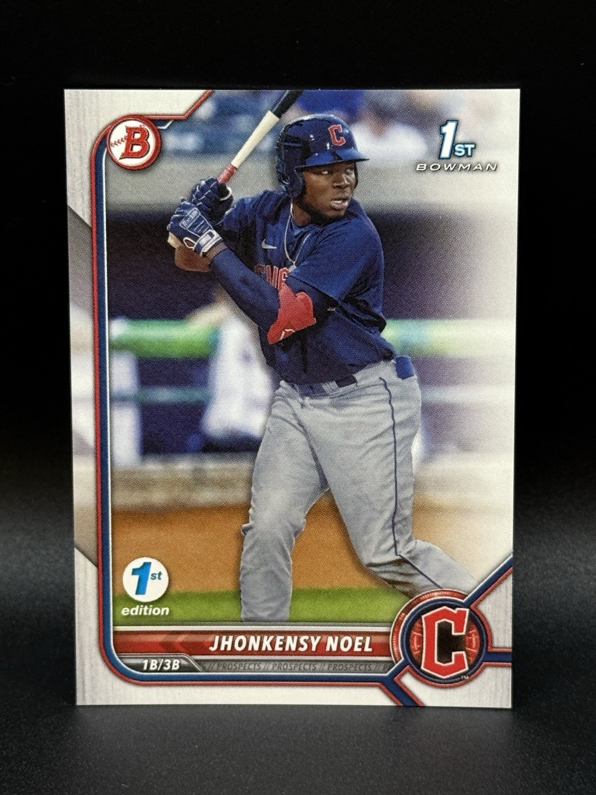 2022 Bowman 1st Edition - Jhonkensy Noel #BPPF-2 (RC)- Cleveland Guardians