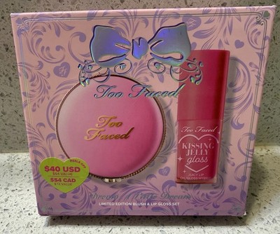 Too Faced Dream A Little Dream Limited Edition Blush & Lip Gloss Set BNIB