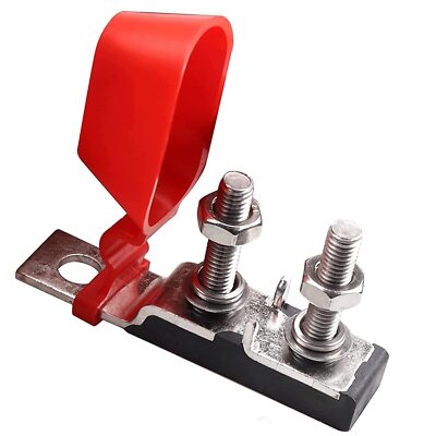Maximum 58V DC MRBF Double Terminal Fuse Block IP66 Waterproof Double Stud