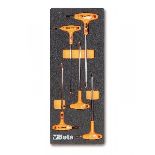 Beta T-Innensechskant SchlüSsel Set 5-Teilig-image